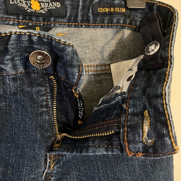 Lucky Brand Cooper Slim Boys Size 8 - Picture 3 of 6